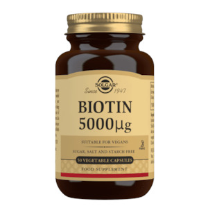 Solgar Biotin 5000 mcg 50