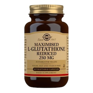 Pharmacy: Solgar L-Glutathione Maximised 250Mg 60