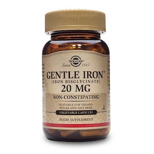 Solgar Gentle Iron  20Mg 30