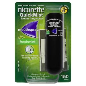 Nicorette Quickmist Mouth Spray 150