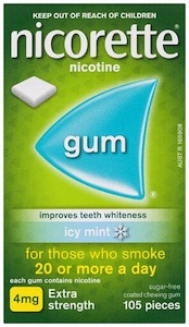 Nicorette Gum Icy Mint 4Mg 105