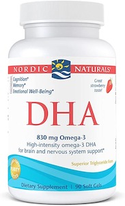 Nordic Naturals Strawberry Dha 90 Soft-Gels