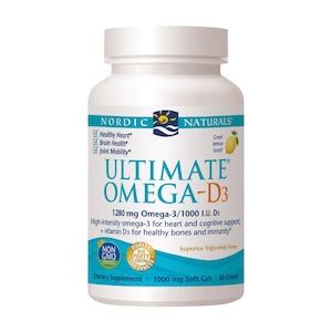 Nordic Naturals Omega-3 60 Soft-Gel Capsules