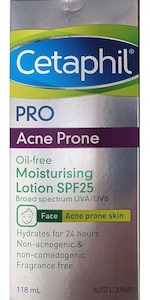 Cetaphil Pro Acne Prone Lotion Spf 25 118Ml