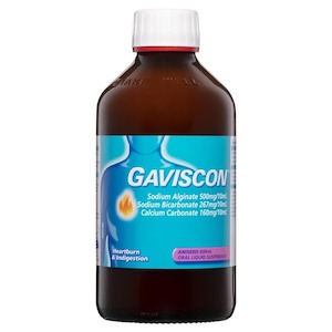 Gaviscon Core Aniseed Liquid Heartburn & Indigestion Relief 600Ml