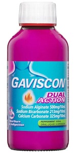 Gaviscon Dual Action Liquid Heartburn & Indigestion Relief 300Ml