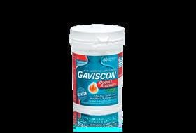 Pharmacy: Gaviscon Double Strength Tablets  60 Chewable Tablets