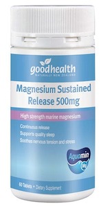 Good Health  Magnesium Sustained Release  60 Tabs60 Tabs