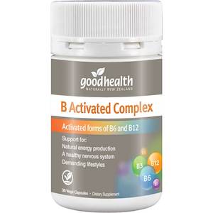 Good Health B Activated Complex 60 Caps