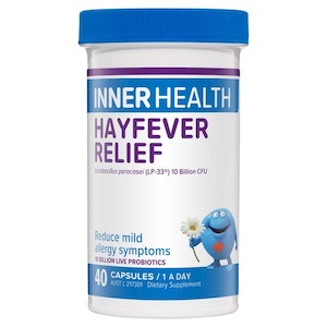 Pharmacy: Inner Health Hayfever Relief 40 Capsules