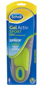 Scholl Gel Activ Insole Sport Women For Comfort And Cushioning