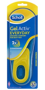 Scholl Gel Activ Insole Everyday Women For Comfort And Cushioning