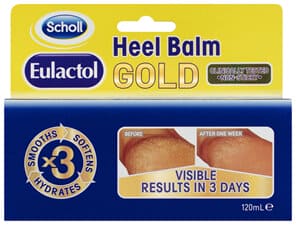 Scholl Eulactol Cracked Heel Balm Gold 120Ml