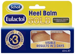 Scholl Eulactol Cracked Heel Balm Gold 60Ml