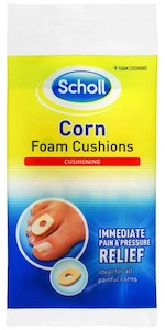 Pharmacy: Scholl Corn Foam Cushion Pads Pain Relief