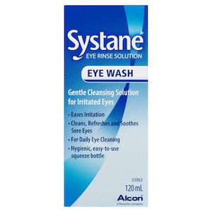 Systane Eye Wash Solution 120Ml