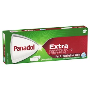 Panadol Extra + Optizorb 20 Caps