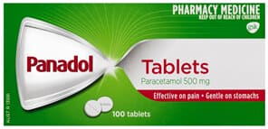 Pharmacy: Panadol Tablets 100 Pack