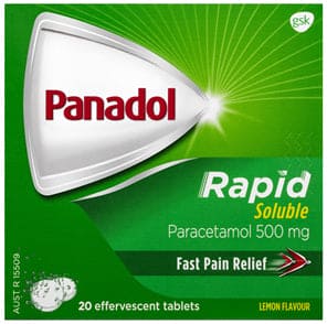 Panadol Rapid Soluble Tablets