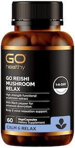 Pharmacy: GO REISHI MUSHROOM RELAX 60