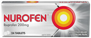 Nurofen Tablets 24S 200Mg Ibuprofen Anti-Inflammatory Pain Relief