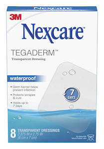 Pharmacy: Nexcare Tegaderm W/Proof Trans Dress 8/Box