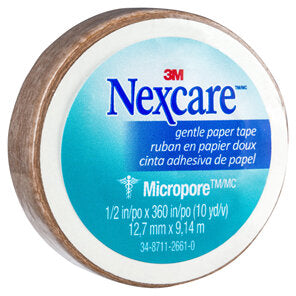 Pharmacy: Nexcare Micropore Tape Tan 12.7Mmx9.14M