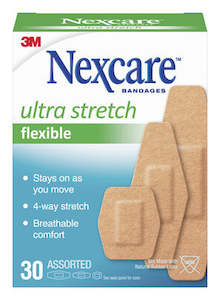 Nexcare Soft N Flex 30 Assorted