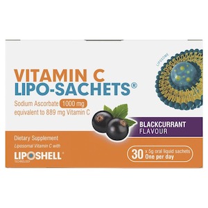 Vitamin C Lipo Sach Blackcurrent 1000Mg 30