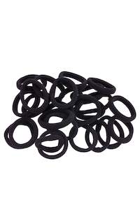 MITA HE4433BK Softies Hair Ties Black (Pack of 25)