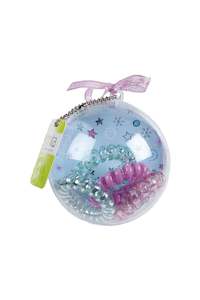 MITA Spiral Snow Globe Bauble