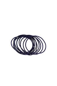 MITA HE4031NA  Snag Free Elastics Thin Navy (Pack of 28)