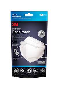 3M Respirator Mask P2 9123 1 Pack