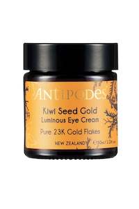 Chemist shop - pharmacy: ANTIPODES Kiwi Seed 23k Gold Eye Cream 30ml