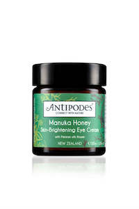 Chemist shop - pharmacy: ANTIPODES Manuka Skin-Brightening Honey Eye Cream 30ml