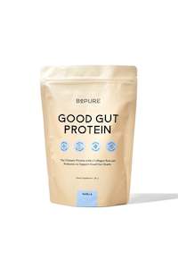 Chemist shop - pharmacy: BePure Good Gut Protein Powder Vanilla 536g REFILL