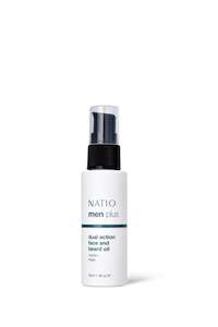 NATIO Men Plus Dual Action Face and Beard Oil 30ml