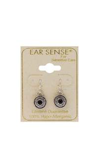 EarSense F3701 SIlver Jet Round Drop