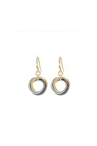 Chemist shop - pharmacy: EarSense 3 Tone Entwined Rings