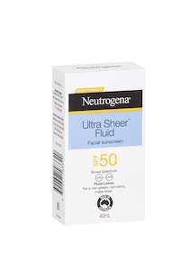 NEUTROGENA Ultra Sheer Face Fluid SPF50 40ml