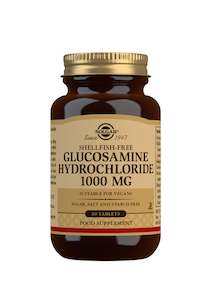 SOLGAR Glucosamine HCL 1000mg 60pk