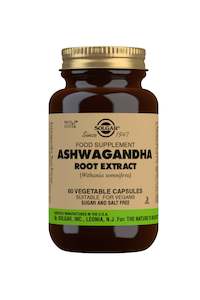 SOLGAR Ashwagandha Root Extract 60 Capsules