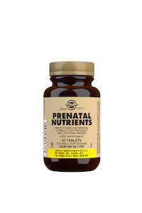 SOLGAR Prenatal Nutrients 60 Tablets