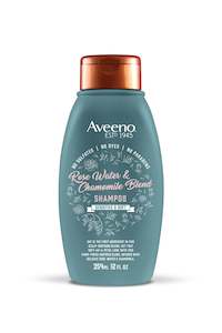 Chemist shop - pharmacy: AVEENO Rose Water and Chamomile Blend Shampoo 354ml