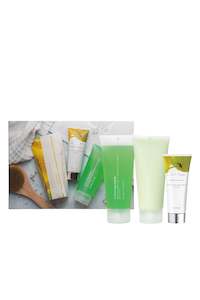 LINDEN LEAVES Pick Me Up Shower Gel Lotion Hand Cream Set