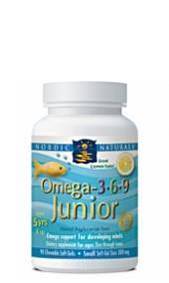 Nordic Naturals Omega-3.6.9 Junior 90 caps