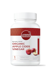 Organic Apple Cider Vinegar- natural detoxifying benefits