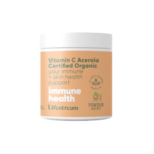 Health supplement: Vitamin C Acerola Certified Organic