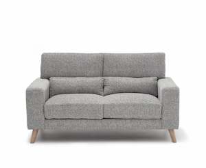 Santro 2-Seater Sofa - Light Grey