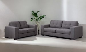 Holly Lounge Suite 3+2 - Light Grey